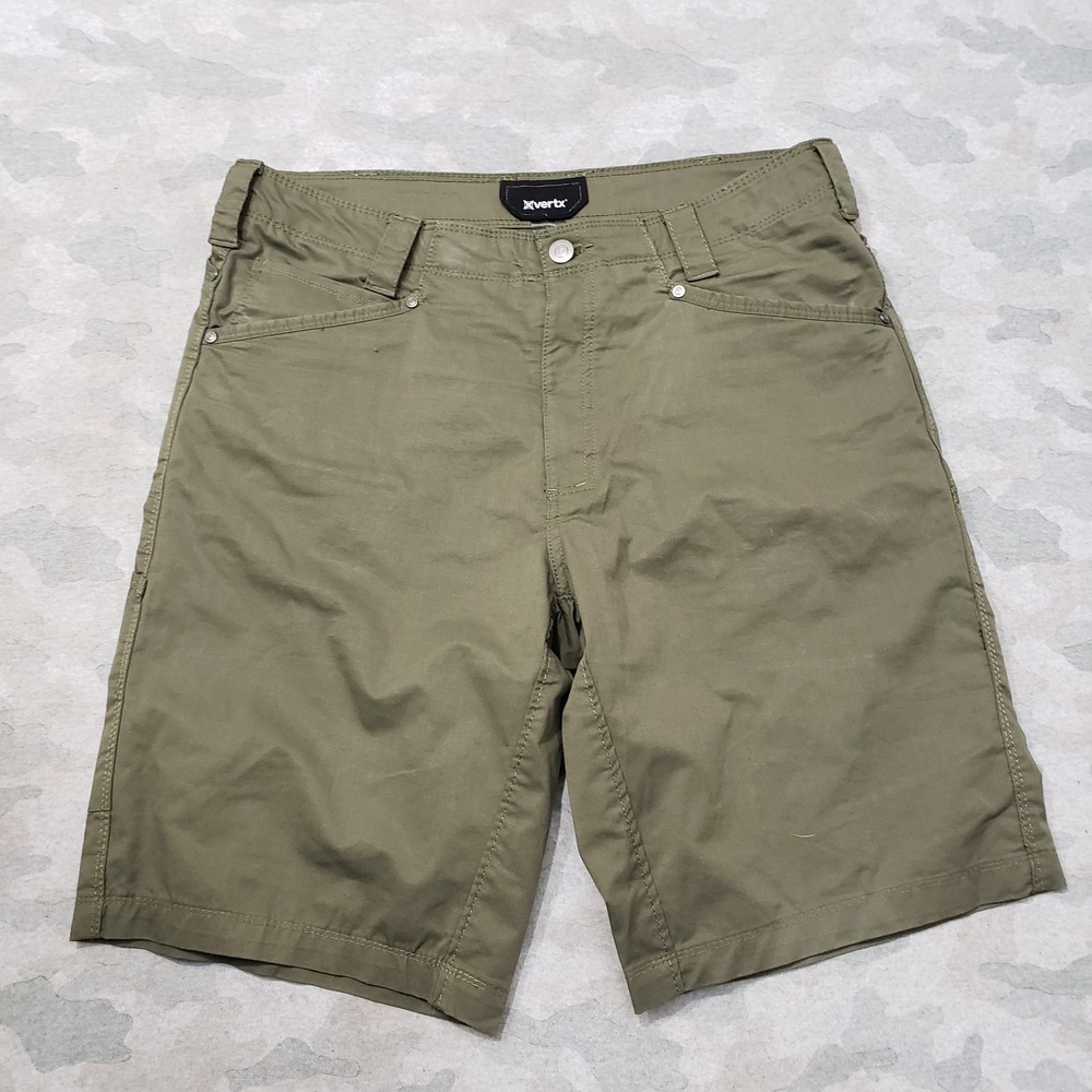 Vertx Shorts Mens 34 Green Pockets Bermuda Tactical Utility